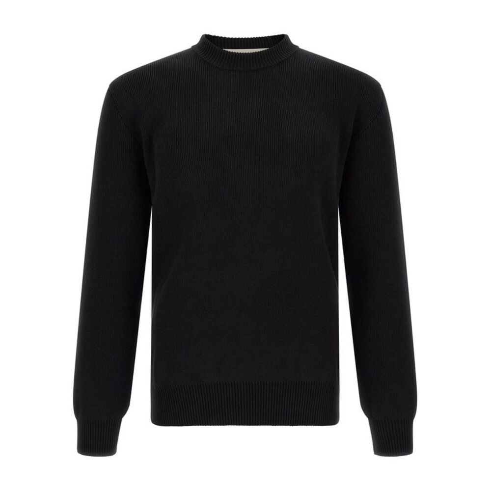 Golden Goose Men Ribbed Sweater With Logo
